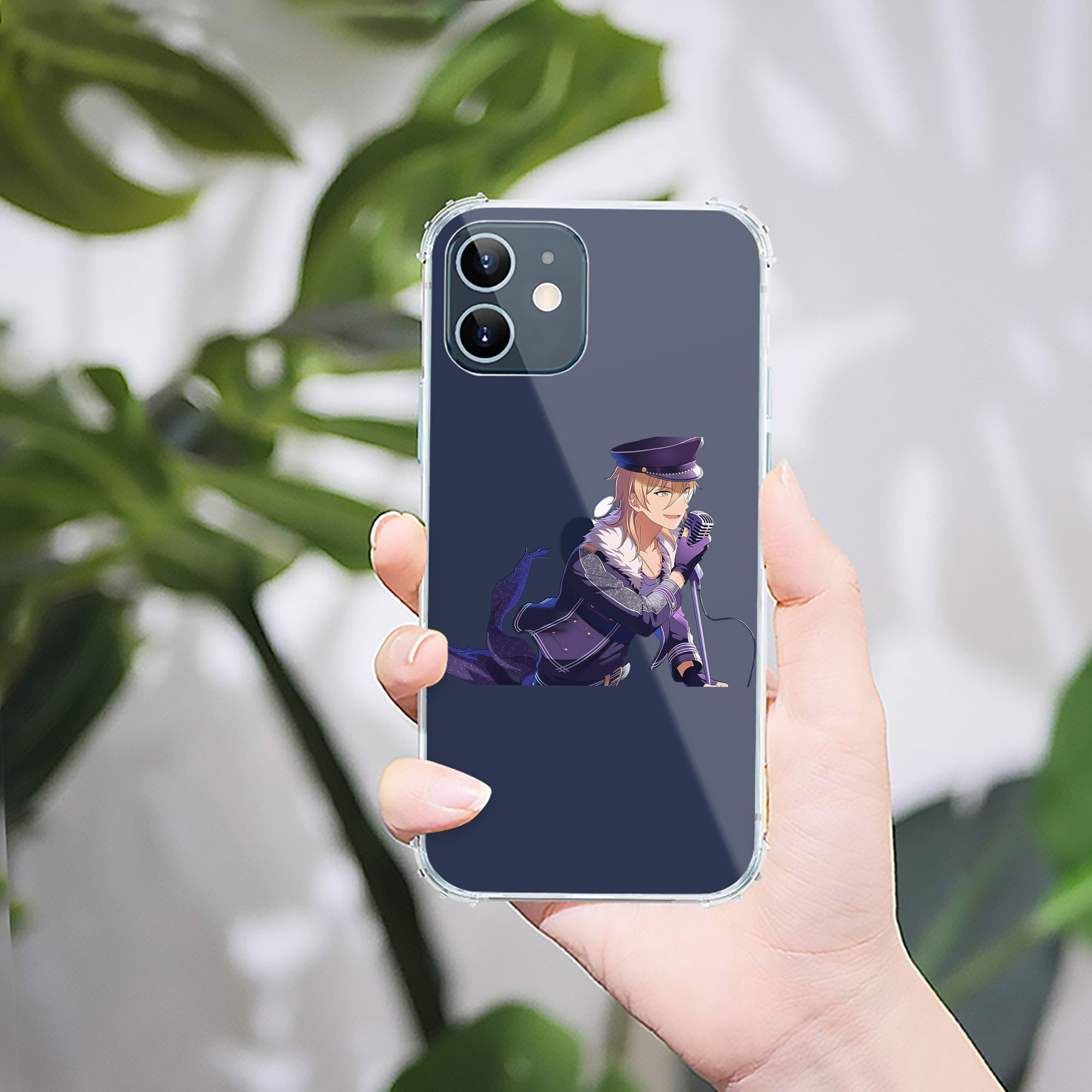 （画像用） あんさんぶるスターズ! Ensemble Stars 【iPhone 12シリーズ対応】透明スマホケース（クリアソフトケース）